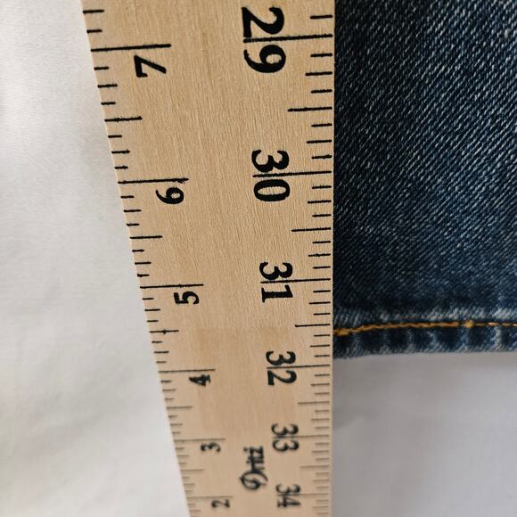 Levi's Men's 501 Jeans 150th Anniversary Distressed Button Up 35x32 - Picture 9 of 10